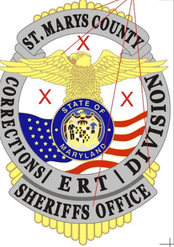 St. Mary's County Corrections Pin