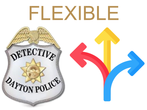 Detective badge