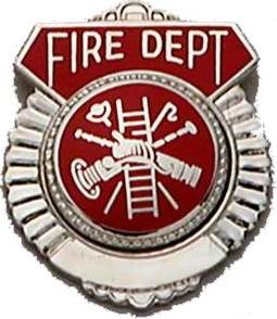 Fire Department Scramble Tie Tack - Nickel or Gold Finish | Badge And ...