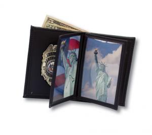 PF-121-A Badge Wallet With Double ID & CC Slots