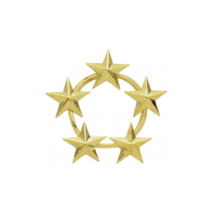 E520 Five Star Cluster Rank Insignia