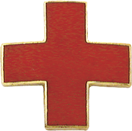 Enameled Cross Pin