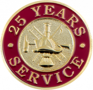 Firefighter Service Pin