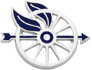 Wheel with Arrow and Wings (Right only)