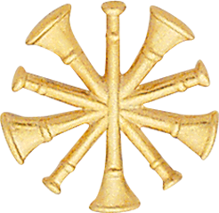Fire Chief collar brass
