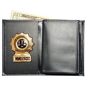 Product Image 1 for custom badge wallet product Badge Wallet with Double larger ID and Credit Card Slots (2 3/4" x 4 3/8")