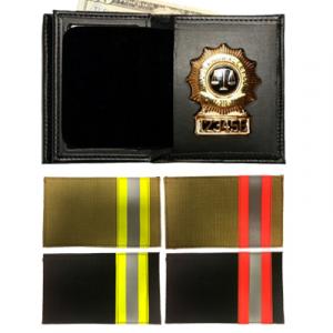 Product Image 1 for custom badge wallet product Hidden Bunker Badge Wallet w/ Money Pocket