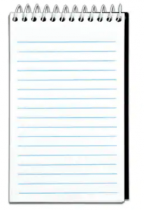 Top Open Notepad Refill