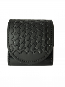 PF-LBP Buckle Protector shown in Basket Weave finish.