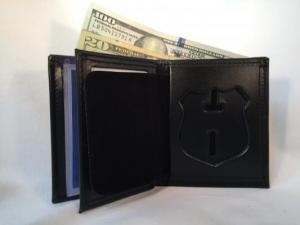 NYPD Officer Badge Wallet with 5 cc slots