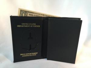 DEA Recessed Badge Wallet & ID Case