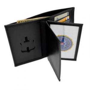 FBI Agent BiFold Wallet & Double ID Case